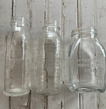 Load image into Gallery viewer, Turquoise + Clear Bottles, Set of Eight
