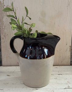 Two-tone Stoneware Pitcher