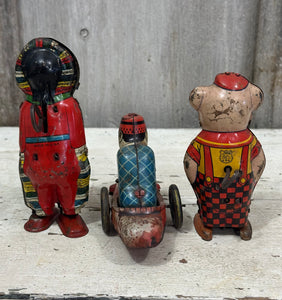 Rusty toys, Set of Three