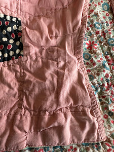 Pink/Multi Colored Quilt