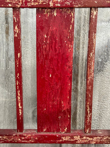 Little Red Chair {LOCAL PICK UP ONLY}