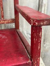 Load image into Gallery viewer, Little Red Chair {LOCAL PICK UP ONLY}
