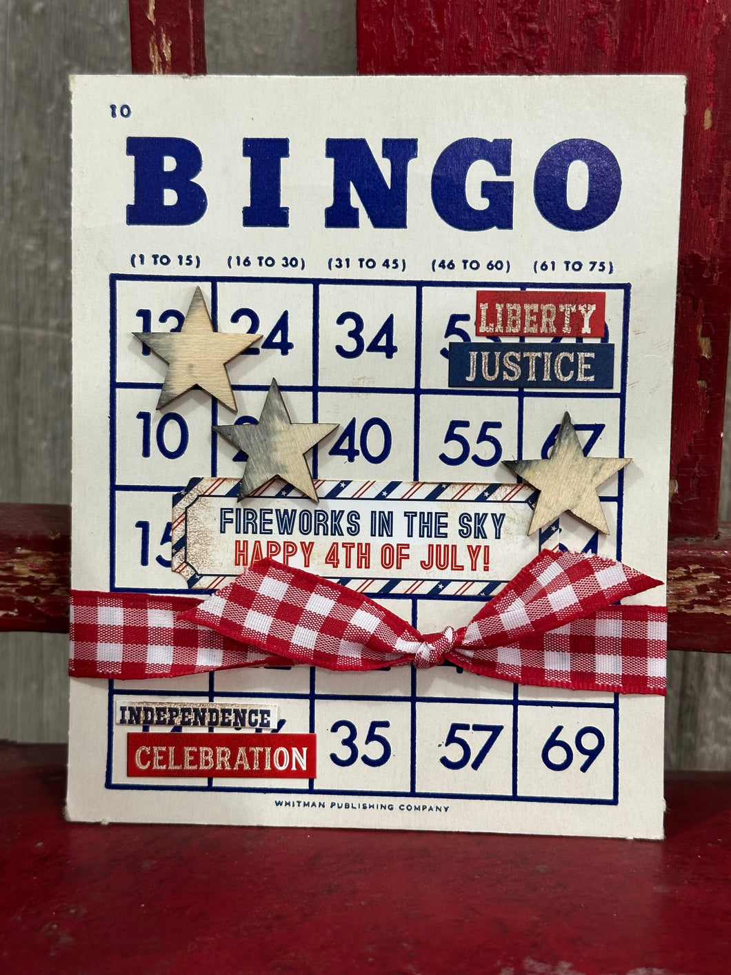 BINGO Card: Fireworks in the Sky