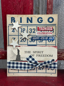 BINGO Card: Spirit of Freedom