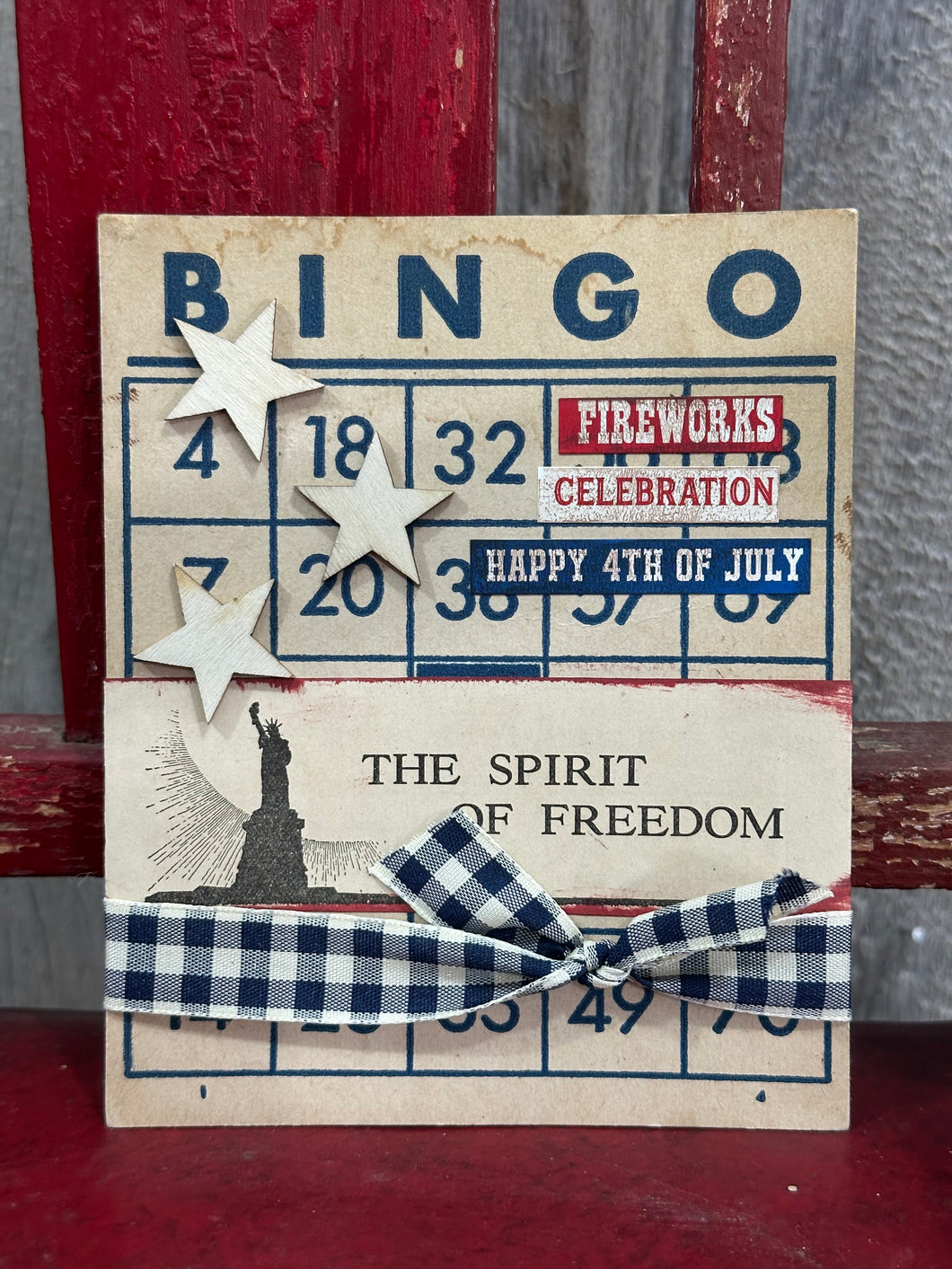 BINGO Card: Spirit of Freedom