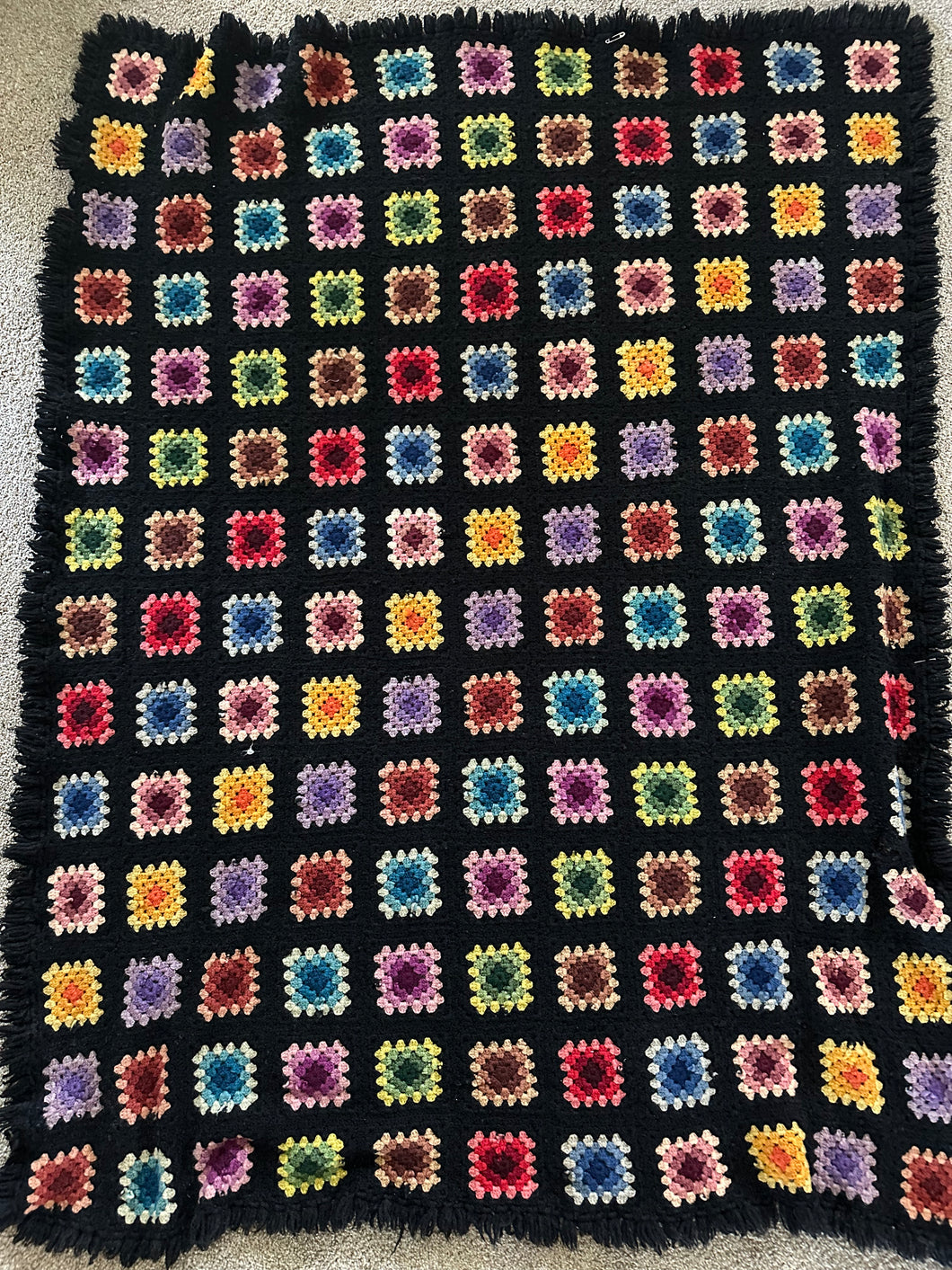 Beautiful Colorful Afghan