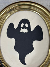 Load image into Gallery viewer, Ghost in Shiny Gold Frame
