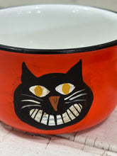 Load image into Gallery viewer, Black Cat on Orange Cup
