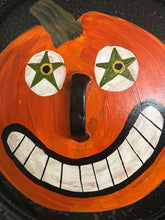 Load image into Gallery viewer, Jack O&#39;Lid 9} Black Lid with Green Stars
