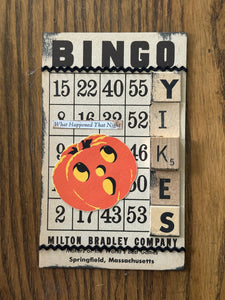 Yikes BINGO Card