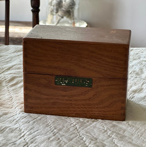 Recipe box