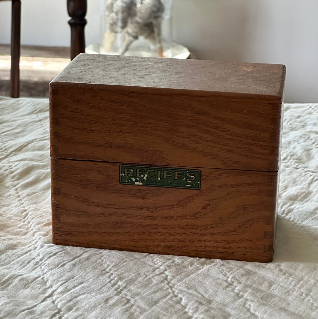 Recipe box