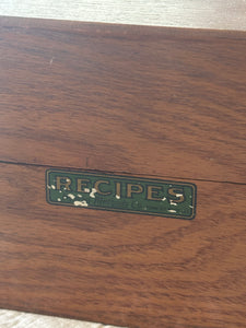Recipe box