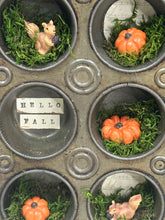 Load image into Gallery viewer, Pumpkin Muffin Tin: Hello Fall
