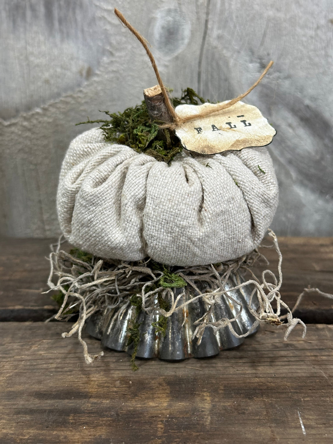 FALL pumpkin on a Pedestal 2