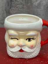 Load image into Gallery viewer, Santa Mug, marked Japan
