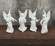 Load image into Gallery viewer, Set of 4 Ceramic Angels, Schmid, Japan
