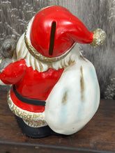 Load image into Gallery viewer, Santa Bank 3, Homco Brand
