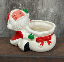 Load image into Gallery viewer, Santa Planter, Marked Taiwan
