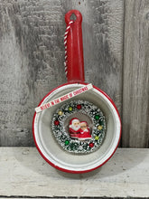 Load image into Gallery viewer, Believe in the Magic pan w/Santa + Mrs. Claus
