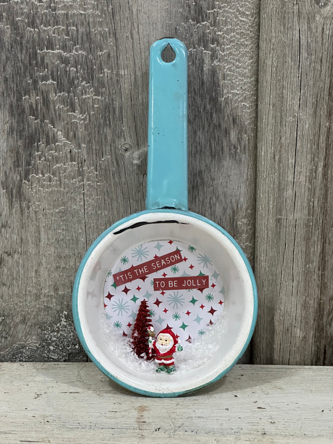 Tis the Season to be Jolly pan w/Santa