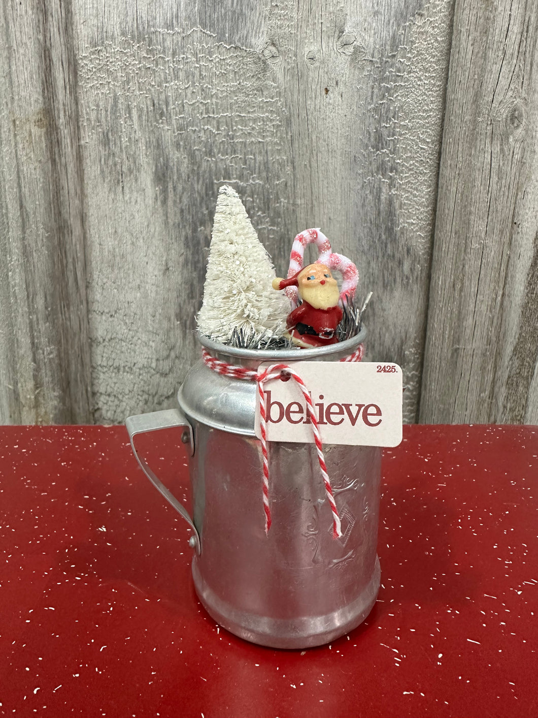 Santa + Trees in Toy Pot 2