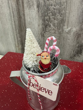 Load image into Gallery viewer, Santa + Trees in Toy Pot 2
