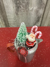 Load image into Gallery viewer, Santa + Trees in Toy Pot 3
