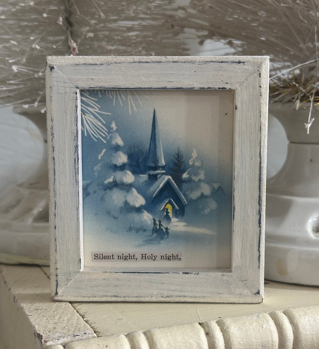 6} Mini Frame: Silent Night