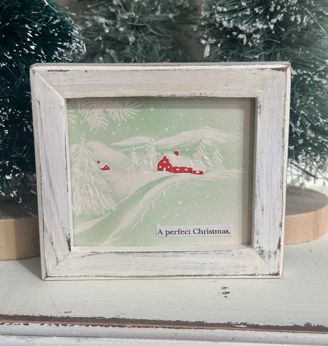 10} Mini Frame: Perfect Christmas
