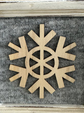 Load image into Gallery viewer, 12} Grey Sweater + Wooden Flake
