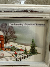 Load image into Gallery viewer, 13} Mini Frame: White Christmas
