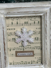 Load image into Gallery viewer, 15} Mini Frame: Wintry Night
