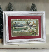 Load image into Gallery viewer, 17} A Merry Christmas {old postcard}
