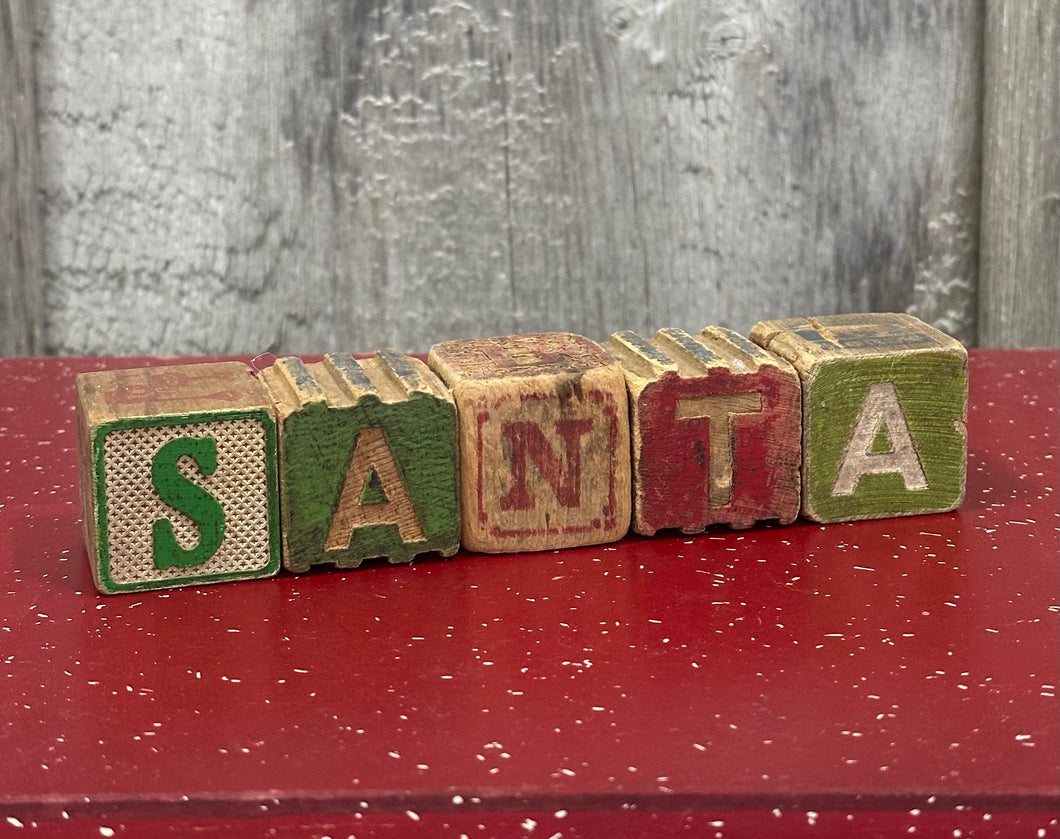 12} Santa blocks