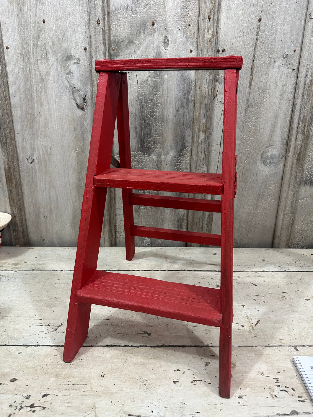 Red Step ladder [LOCAL PICK UP ONLY]