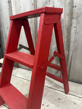 Load image into Gallery viewer, Red Step ladder [LOCAL PICK UP ONLY]
