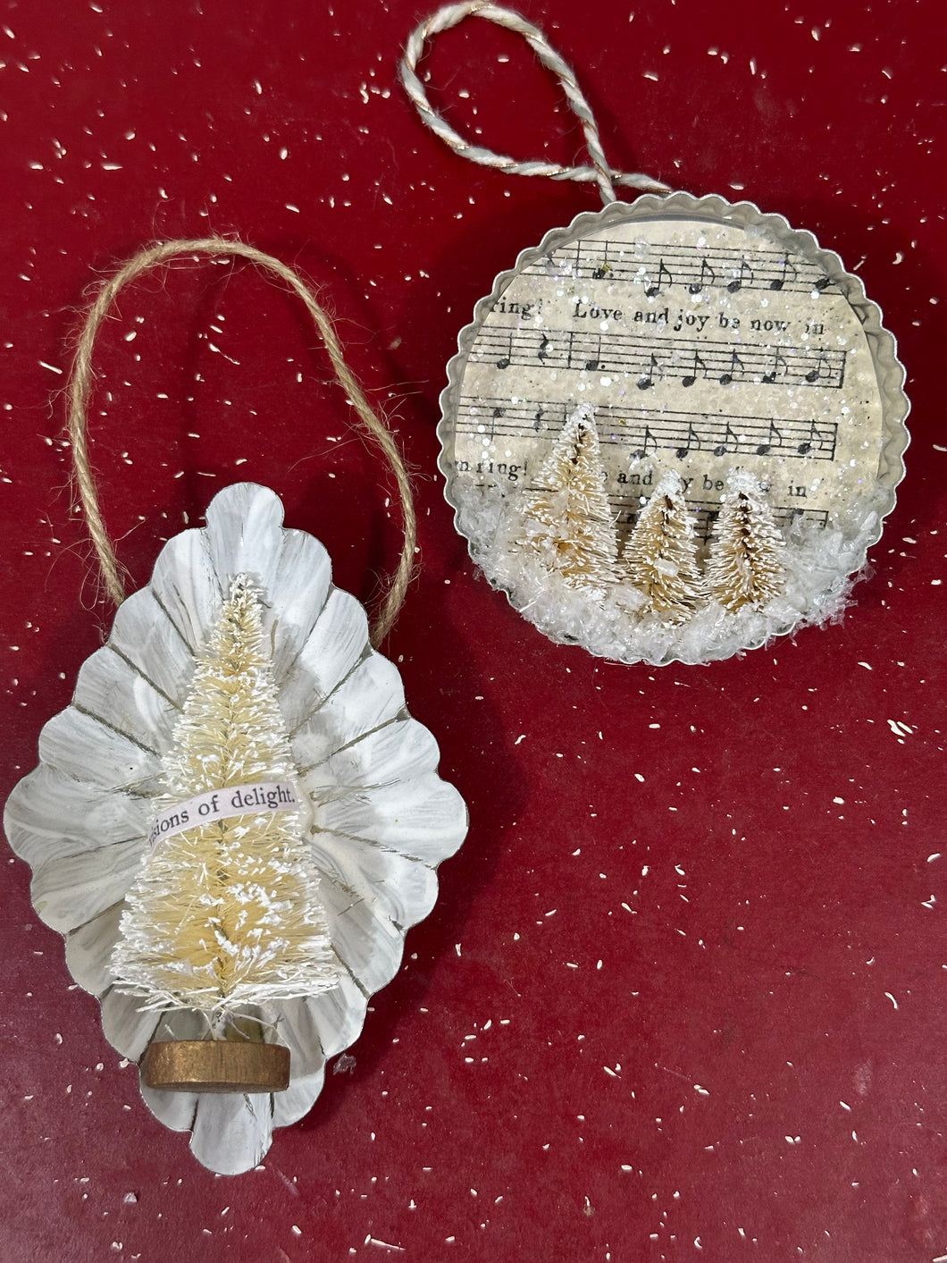 17) White Diamond Tart, Round Cutter