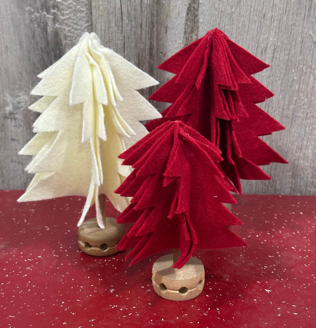 Felt Trees Set 2