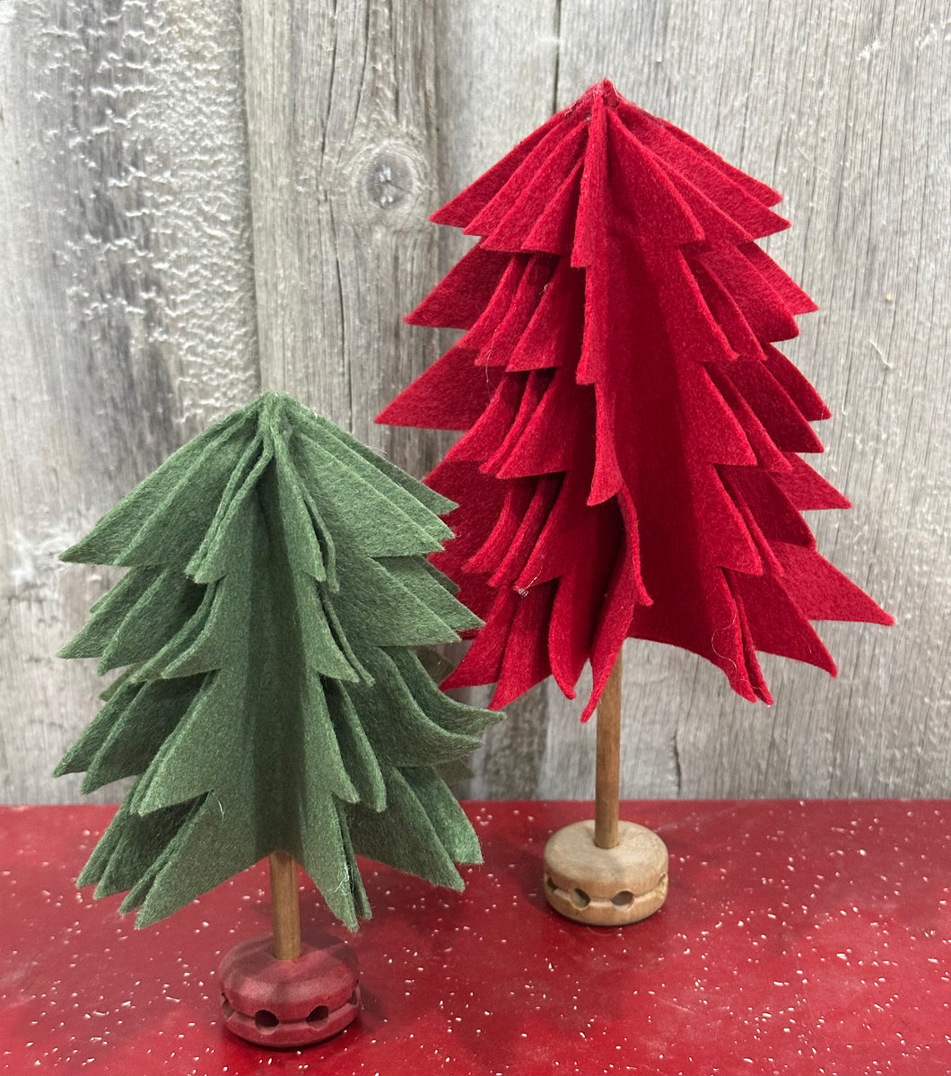 Felt Trees Set 6