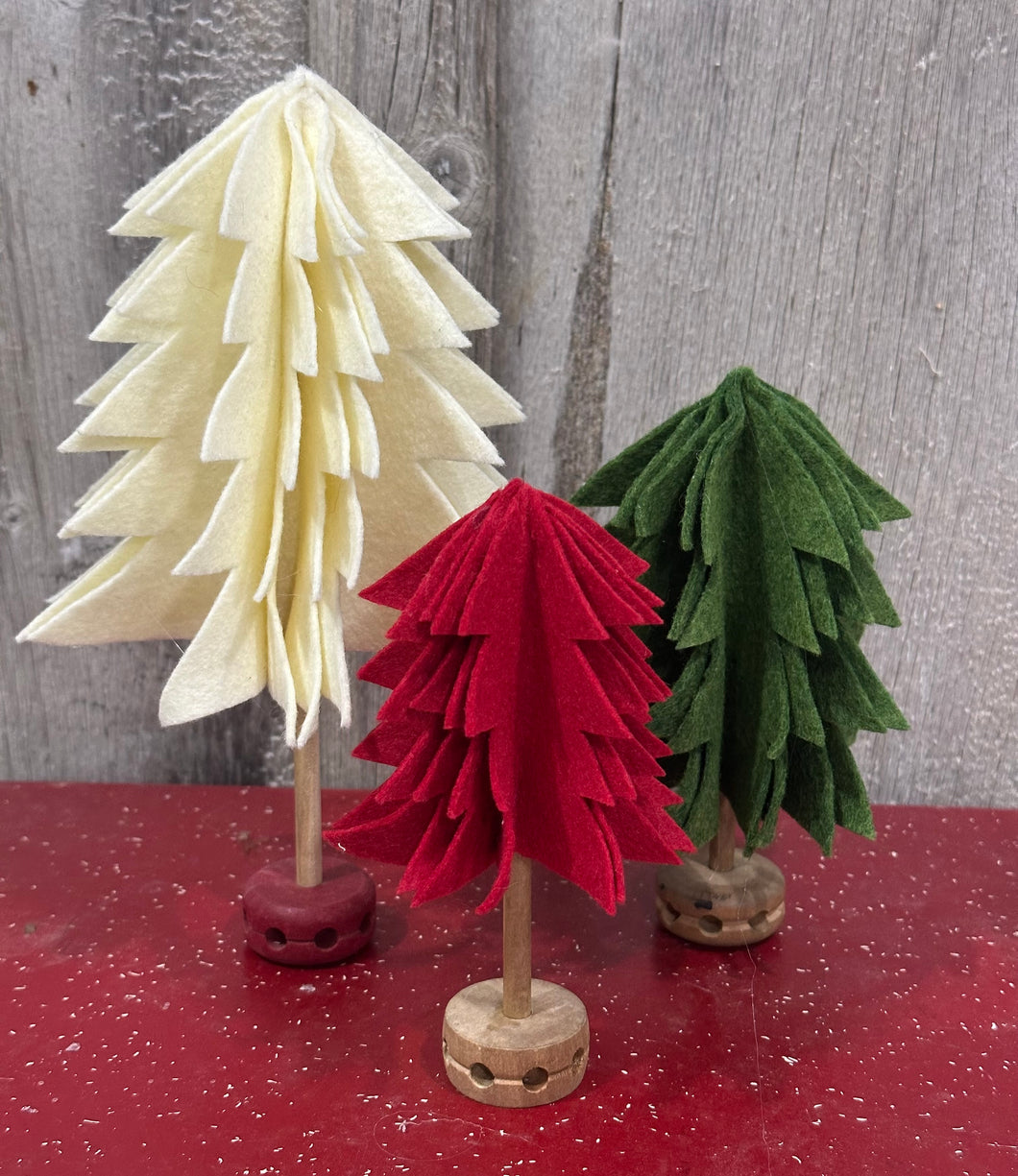 Felt Trees Set 7
