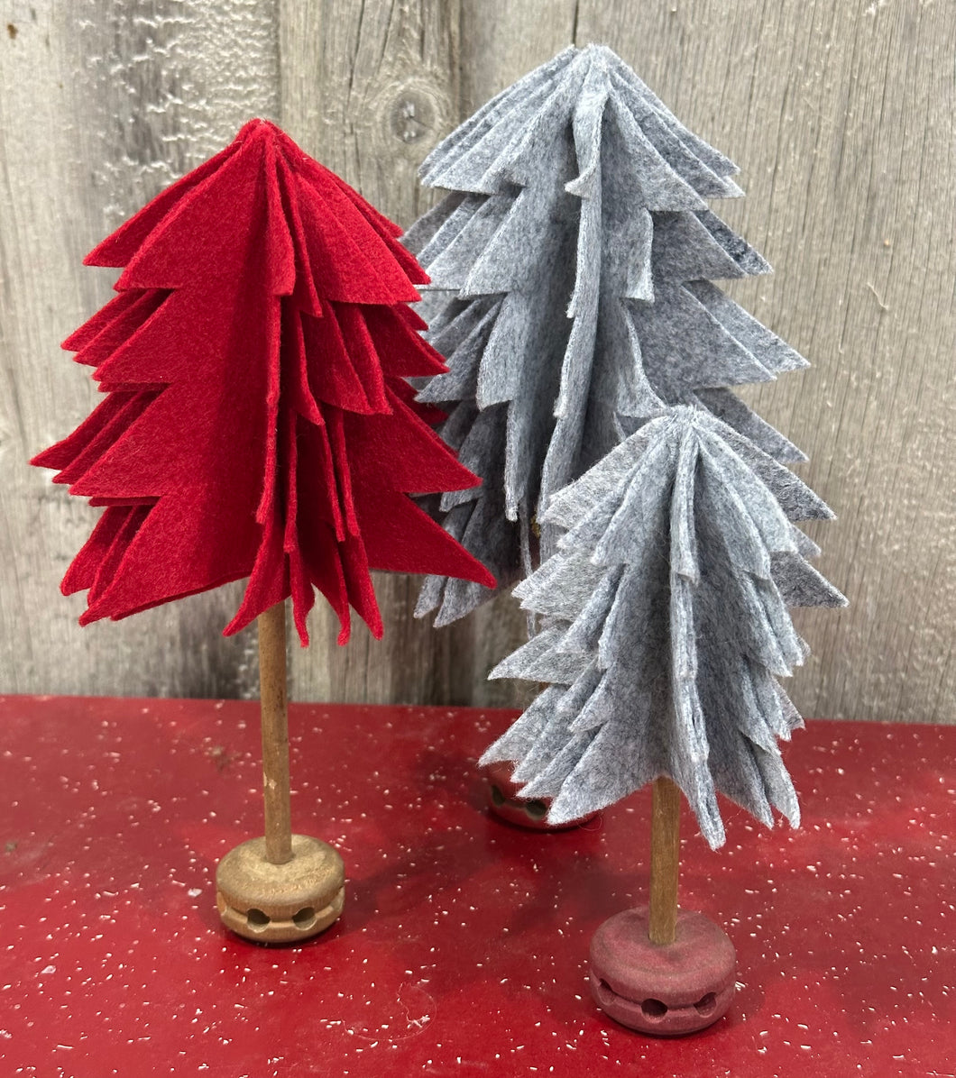 Felt Trees Set 9