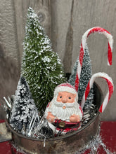 Load image into Gallery viewer, Santa in Sifter w/Candy Canes
