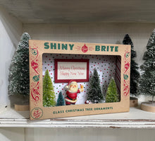 Load image into Gallery viewer, Shiny Brite Box w/Santa + Mouse
