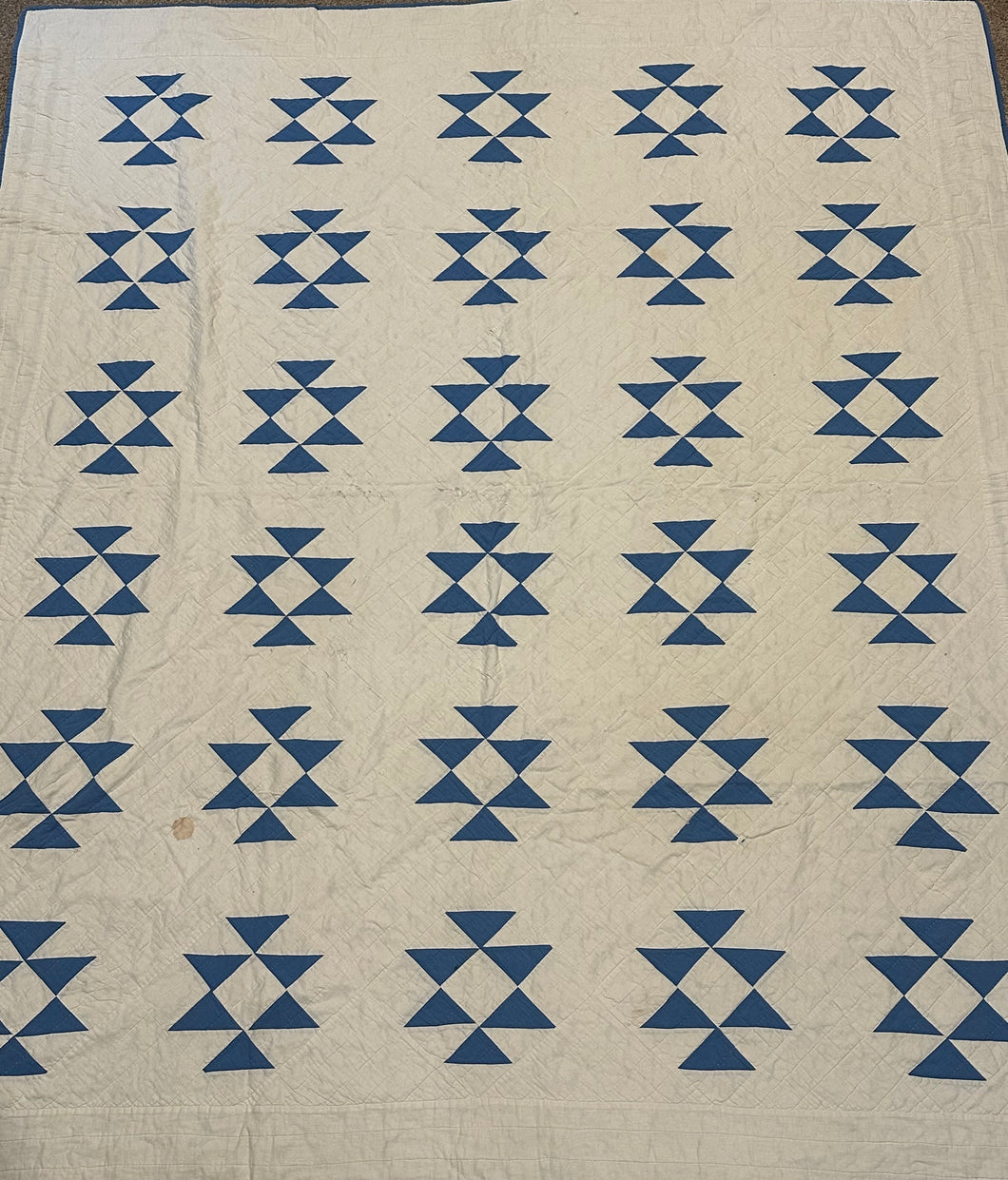Blue + White Quilt