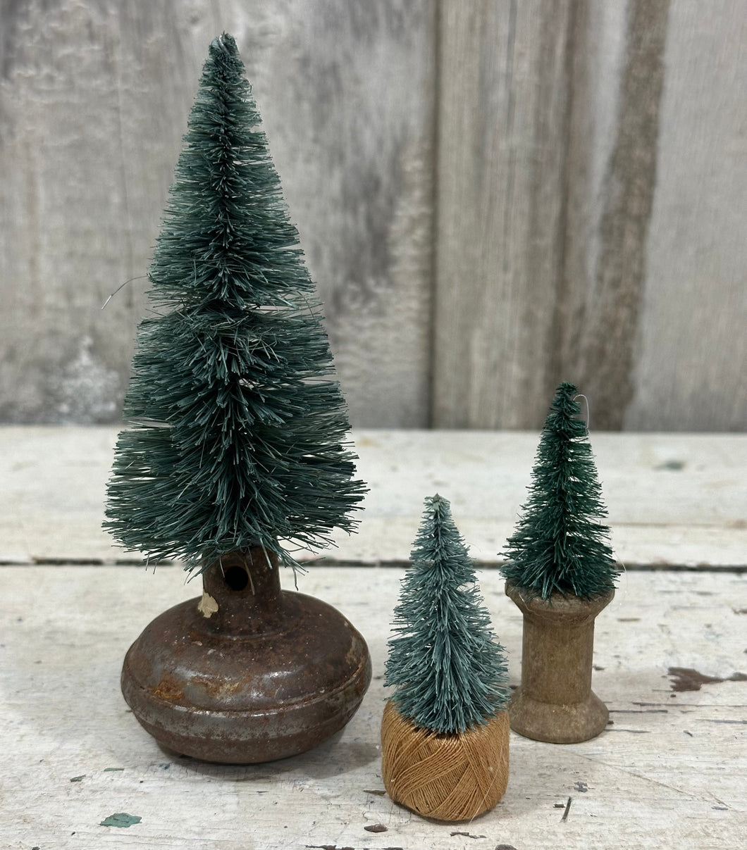 Sage-ish Door Knob, Spools