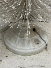 Load image into Gallery viewer, Set of 2 White Trees in Vintage Light Fixture Pieces [LOCAL PICK UP ONLY]
