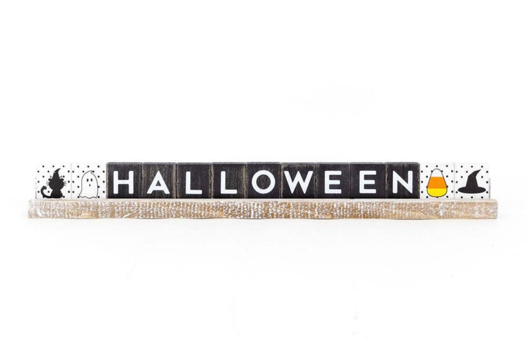 Halloween Ledge Sign