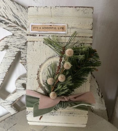 It's a Wonderful Life Vintage Trim Piece