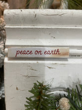 Load image into Gallery viewer, Peace on Earth Vintage Trim Piece
